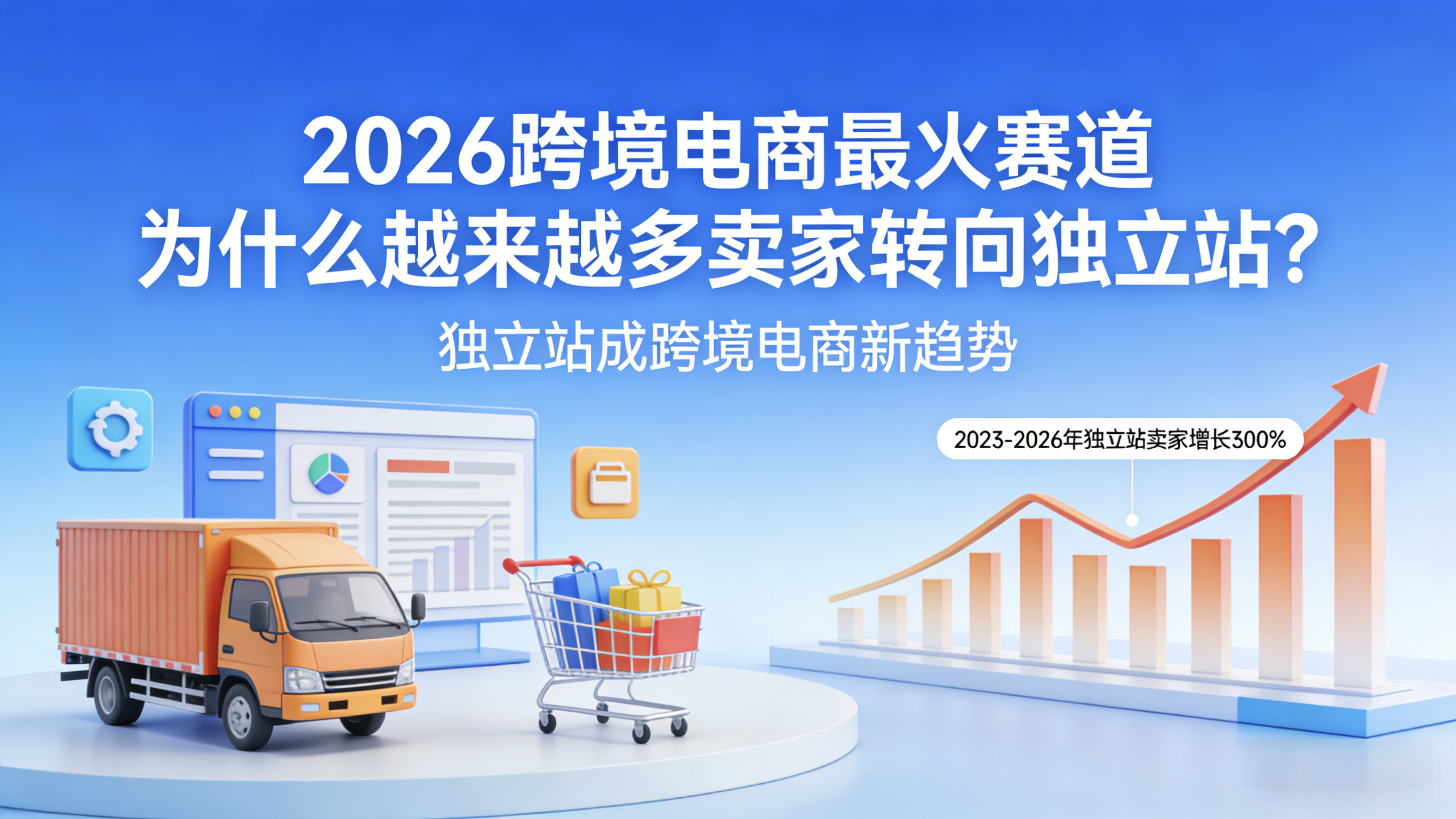 2026跨境电商最火赛道：为什么越来越多卖家转向独立站？